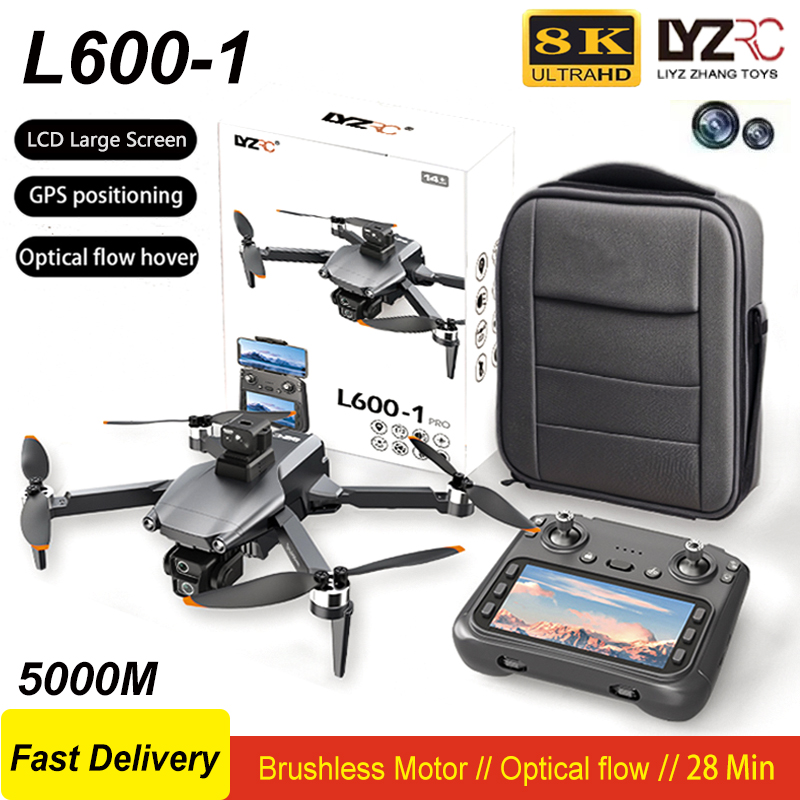 Drone Multispectral - New L600-1 GPS Drone Professional 8K