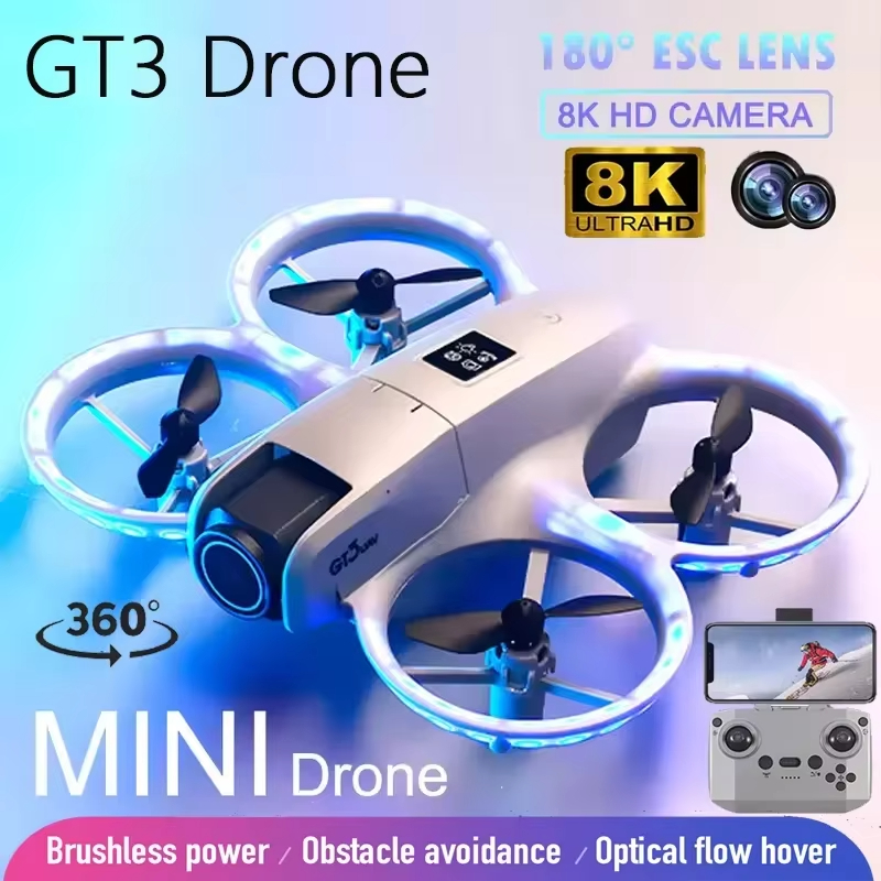 NEW GT3 Mini Drone 8K HD Dual  - Drone Thermal Imaging review and price
