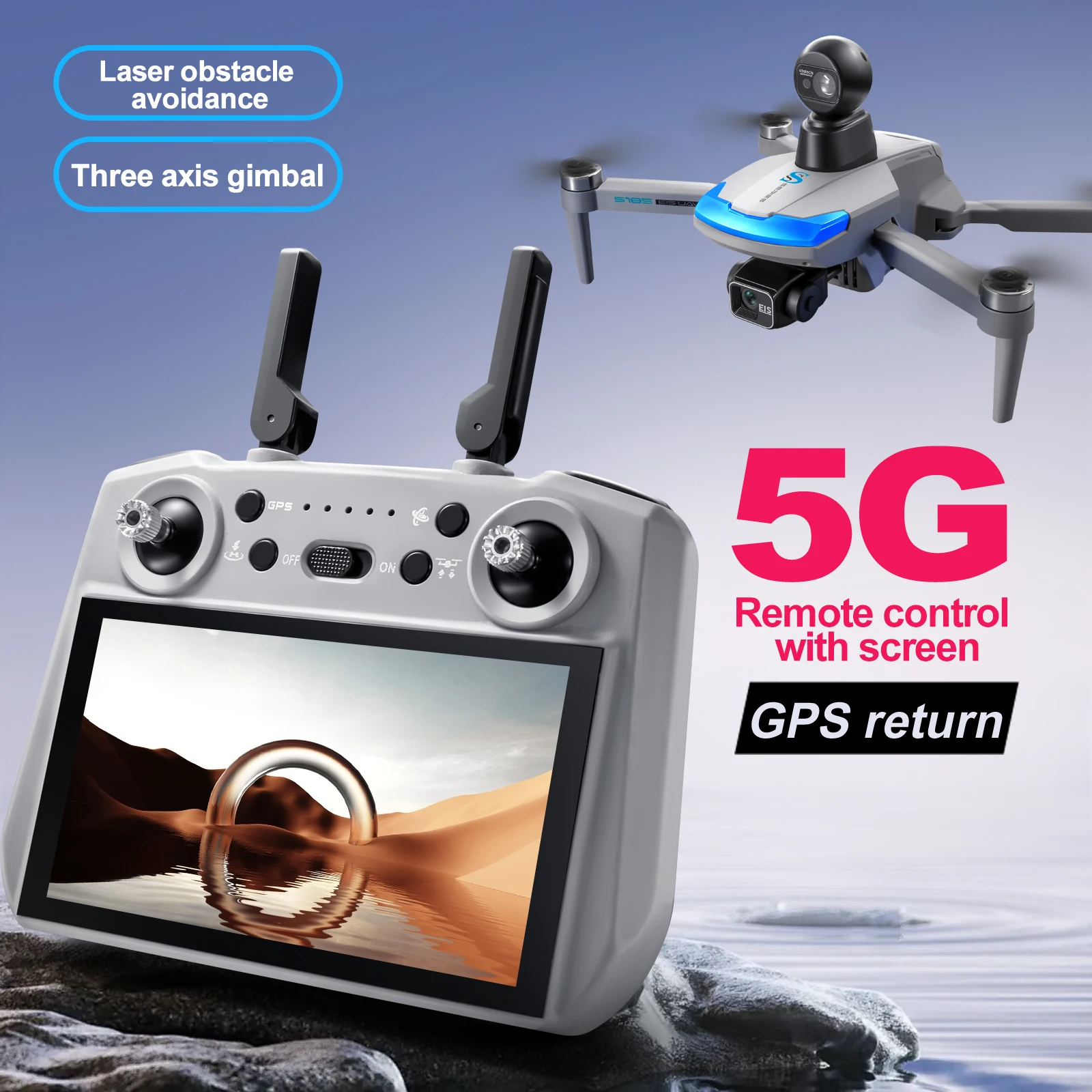 S185 Professional Drone 2.7K H - Drone Surveying review and price